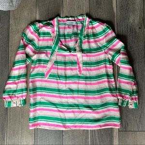 J. Crew | Striped Blouse
